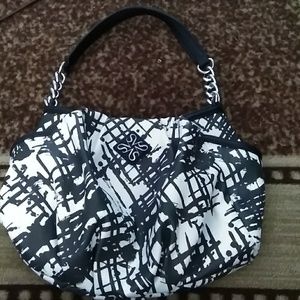 Simply Vera Wang black and white purse.